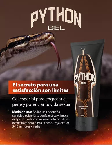 Python Gel potenciador y agrandador - additional image 2