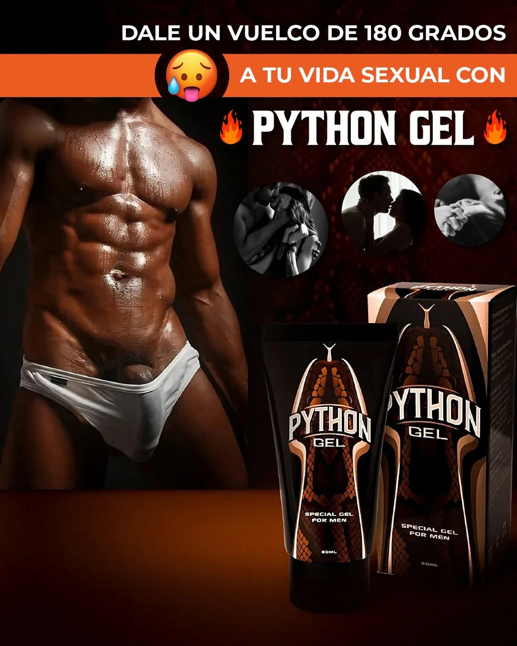 Python Gel potenciador y agrandador